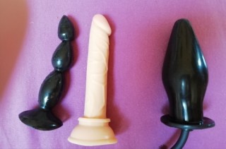 Lot de 3 sex toys 