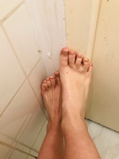 Photo de mes pieds 