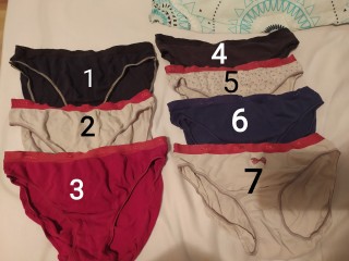 Choisis la culotte qui te plaît