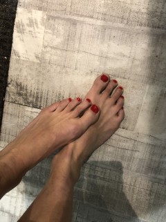 Mes petits pieds vernis 